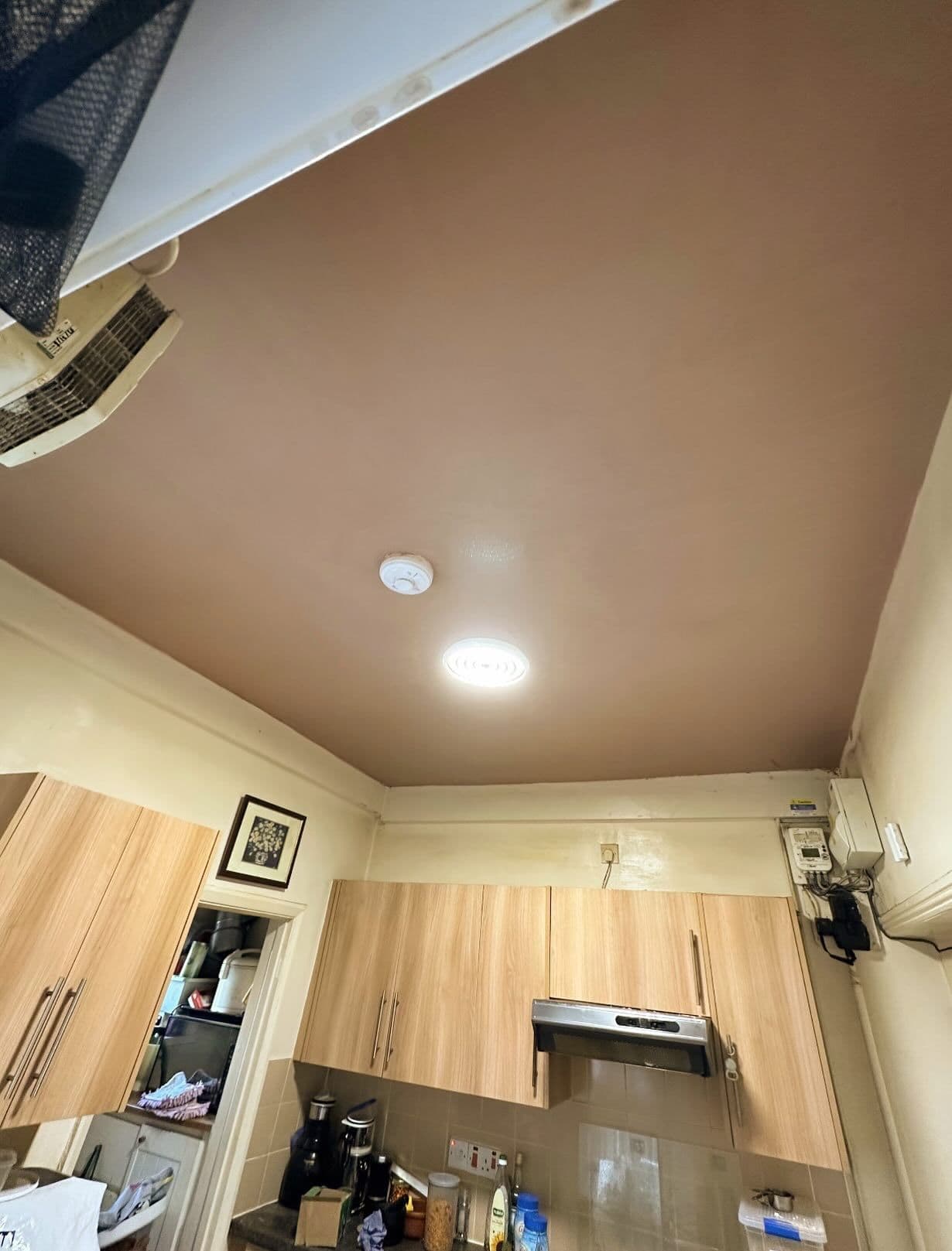 Kitchen Ceiling Skimming